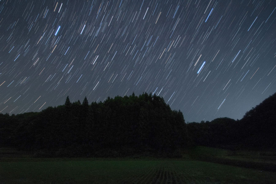 2018-06-04_夏の星座と田んぼ